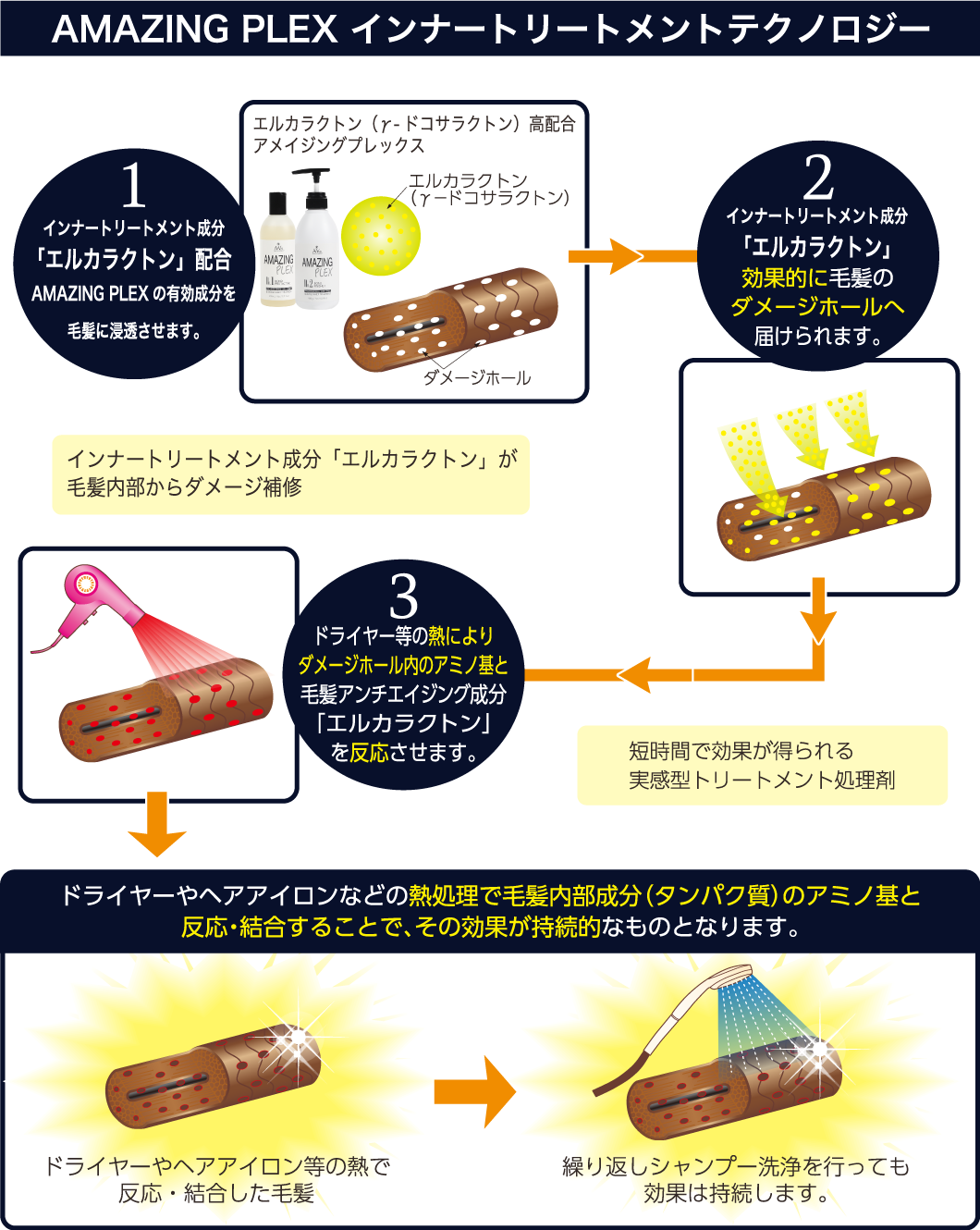 AMAZING PLEX インナートリートメントテクノロジー